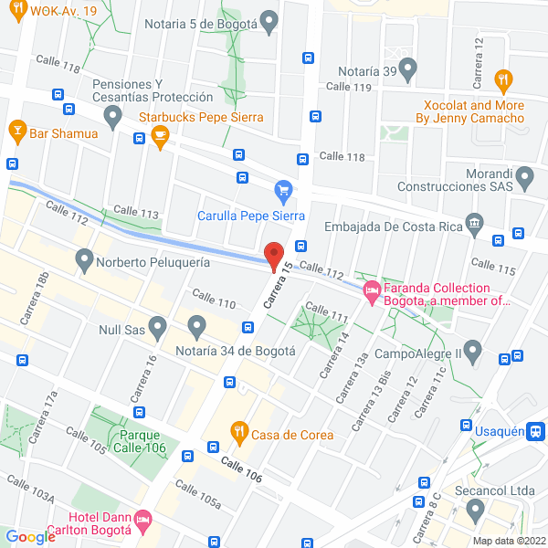 Map of Dosma Total Arquitectura S.A.S.