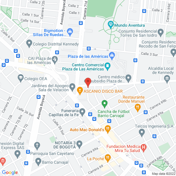 Map of Dougger S.A.S.