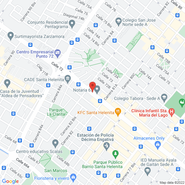 Map of Drogas La Clarita