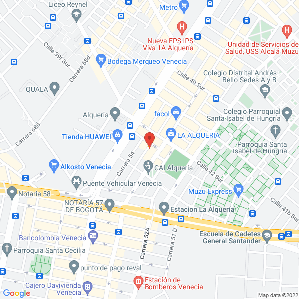 Map of Dulcenet