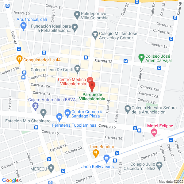 Map of Destinos Paraíso Y Alegría, Agencia De Viajes