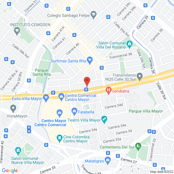 Map of Diagricol S.A.