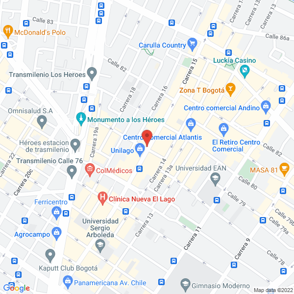 Map of Dialcomputer & Tech E U En Liquidacion