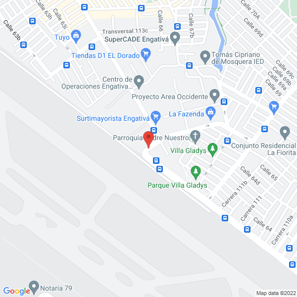Map of Dicandy Ltda.