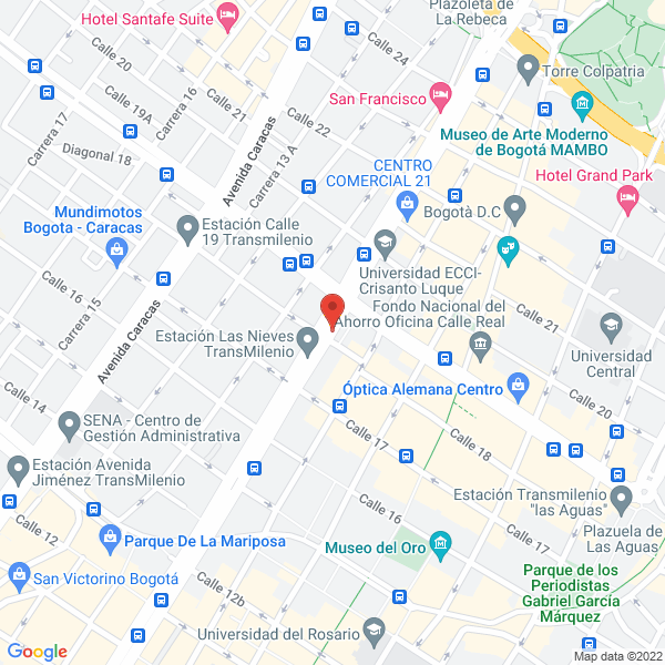 Map of Dicolentes Ltda.