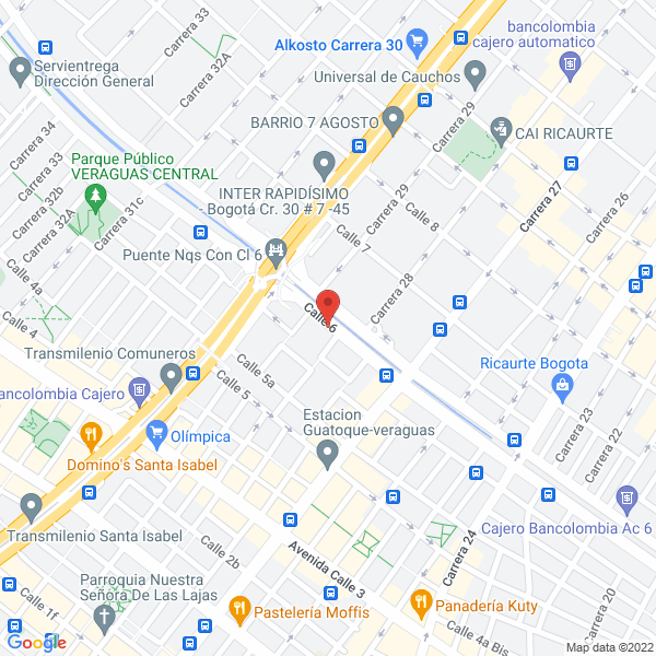 Map of Diesel F.J. Motor Ltda.