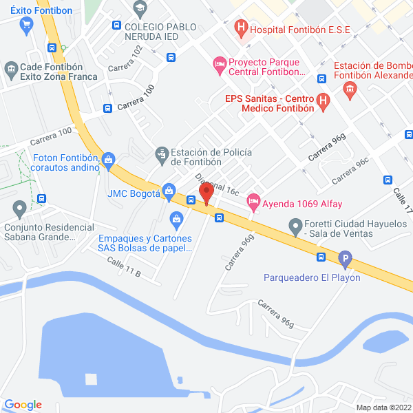 Map of Diesel Y Componentes