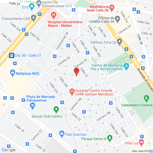 Map of Diseño & Publicidad E.U.