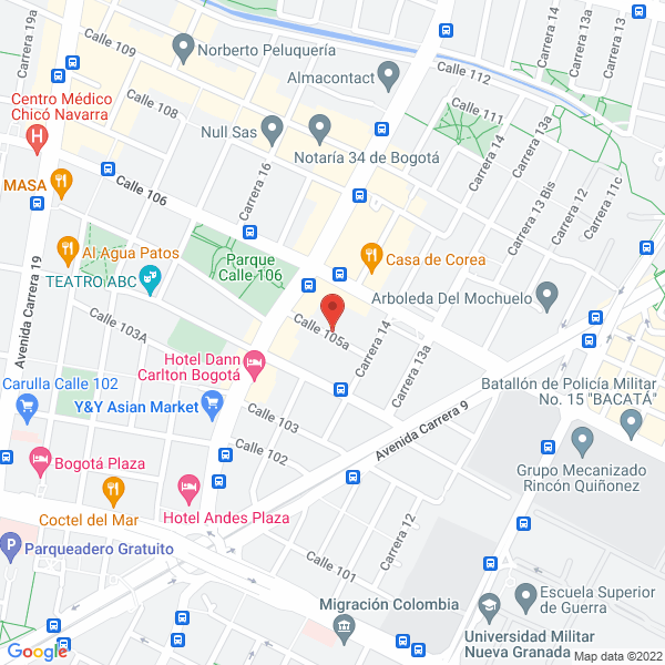 Map of Diseño Y Construcción Sostenible S.A.S.