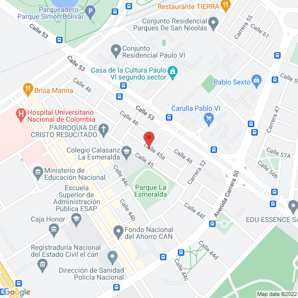 Map of Electro Importaciones De Colombia Ltda.