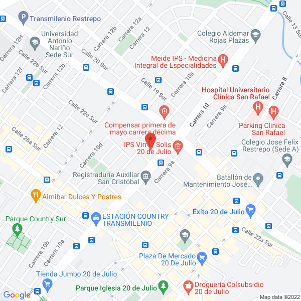 Map of Distribuidora Oñate