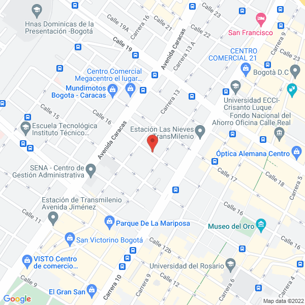 Map of Distribuidora Universo