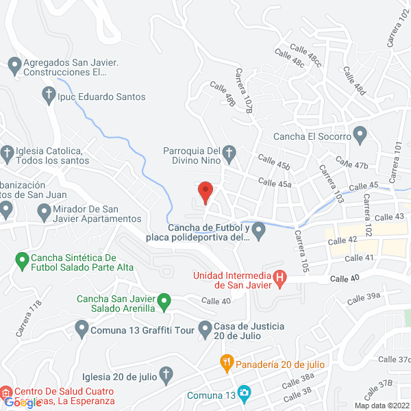 Map of Districervices X Ray S.A.S.