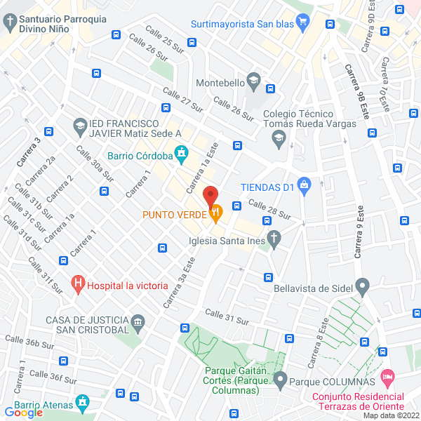 Map of Distrilácteos La Villa