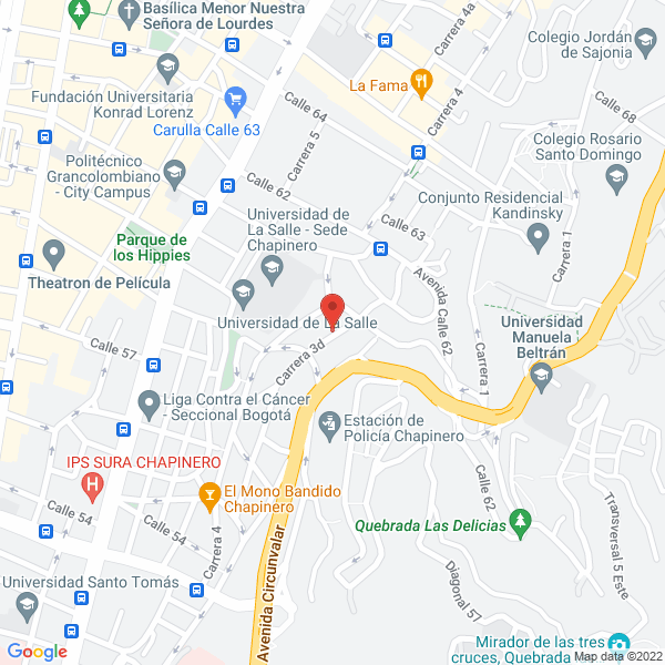 Map of Empresa Territorial De Telecomunicaciones