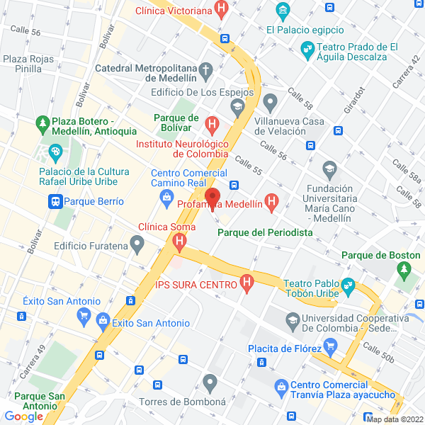 Map of Egm Ingeniería Sin Fronteras S.A.S.
