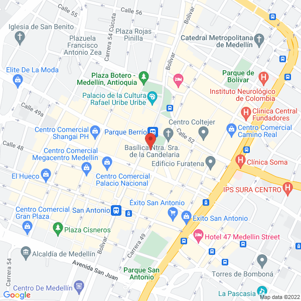 Map of El Balcón Rumbero