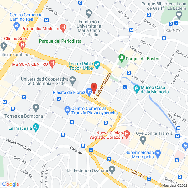 Map of El Rancho Distribuidora