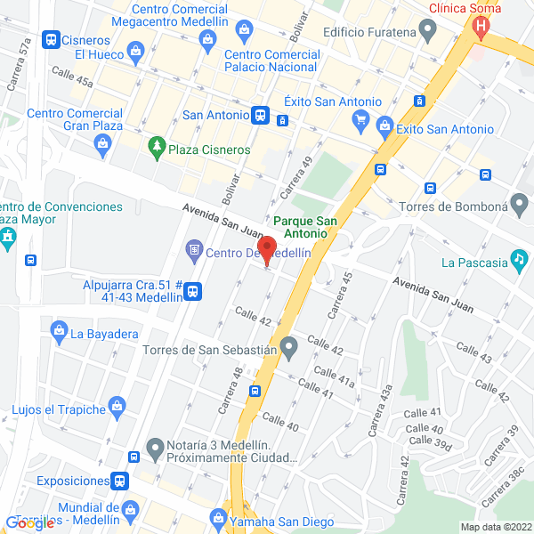 Map of El Secreto Del Color S.A.S.