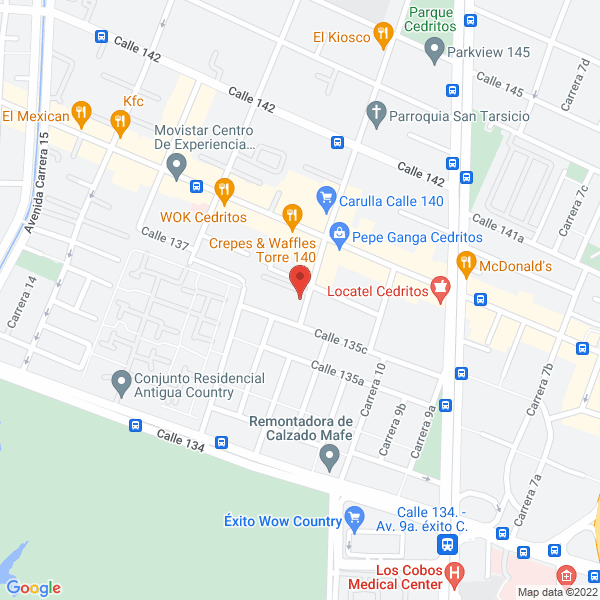 Map of El Soldado De Plomo - Toy Soldier