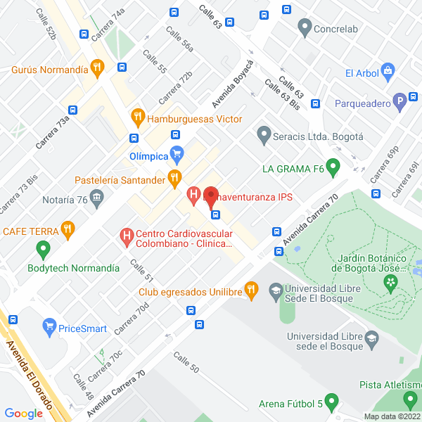 Map of Estefanos Pizza