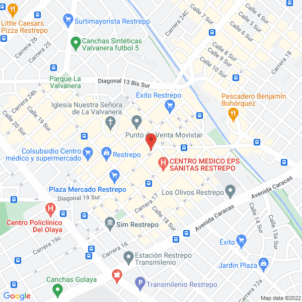 Map of Eventos Kelly Paola
