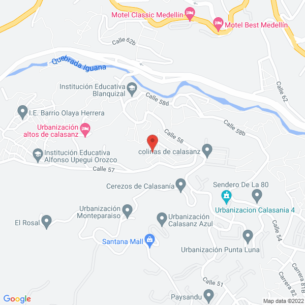 Map of Excavaciones Y Muros Jbi. S.A.S.