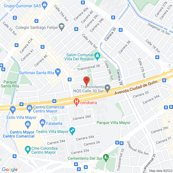 Map of Exclusive Ltda.