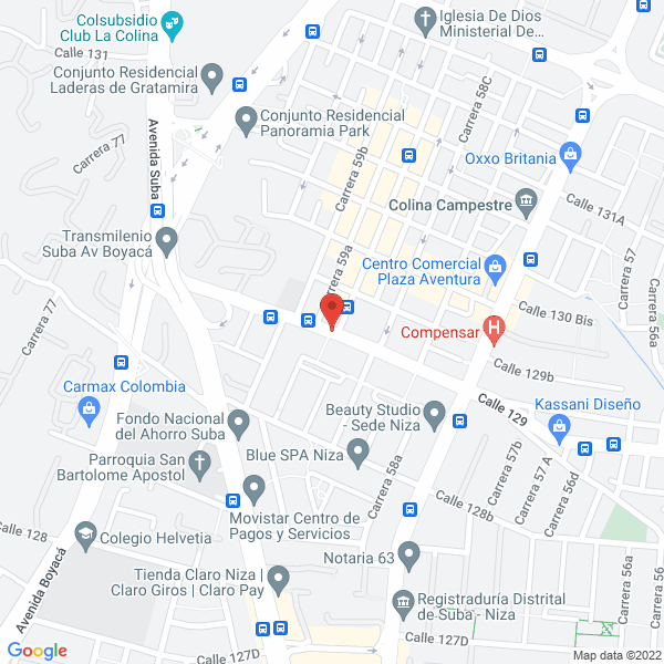 Map of Flash Brite