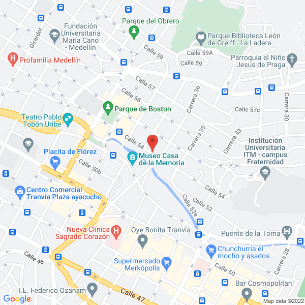 Map of Flaying Soluciones En Correo
