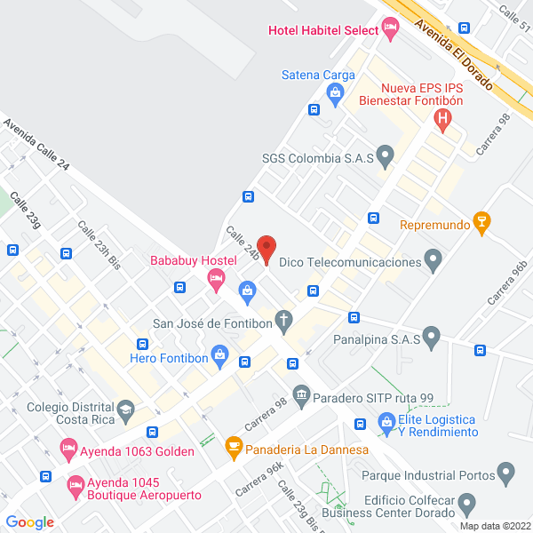 Map of Flor Activa Ci Ltda