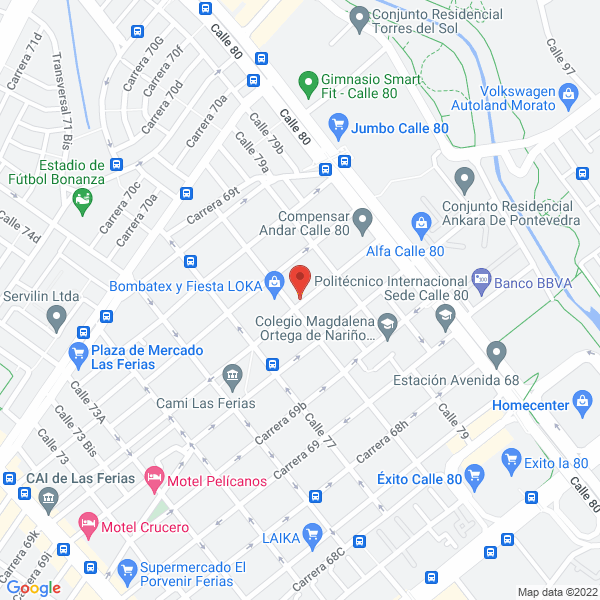 Map of Forum Diseño