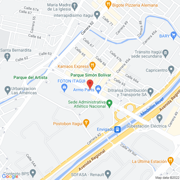 Map of Foto El Moncho