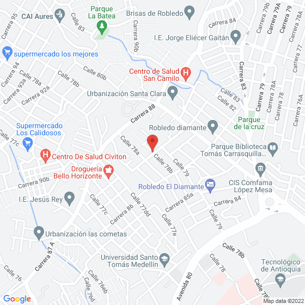 Map of Foto Video Jhon Zuleta