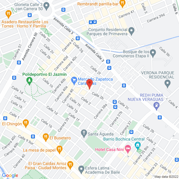 Map of G S S E Ingenieros Asociados S.A.S.