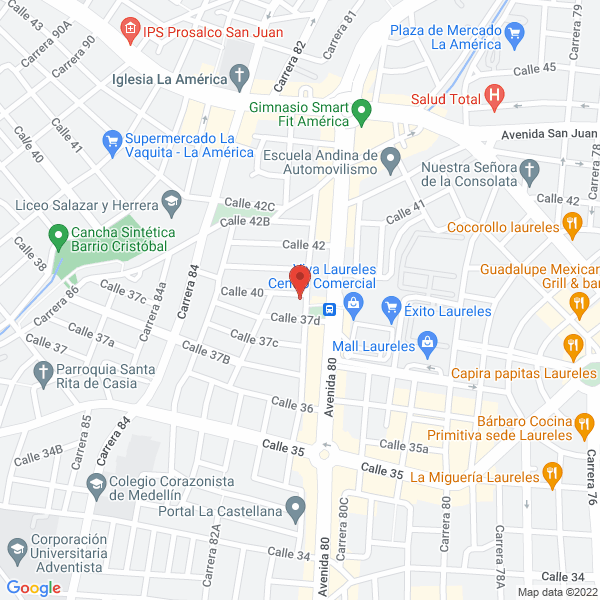 Map of G Y D Servicios Y Minerales S.A.S.