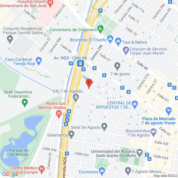 Map of Gasincol