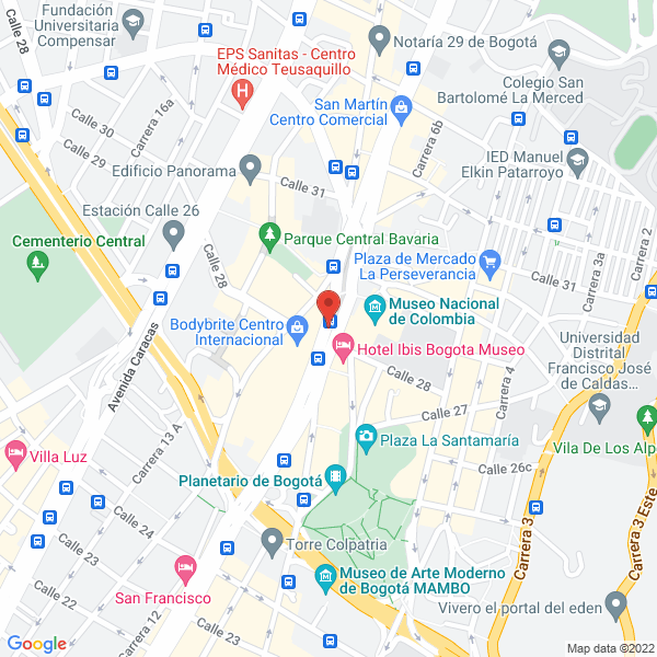 Map of Gedes Colombia S.A.S.