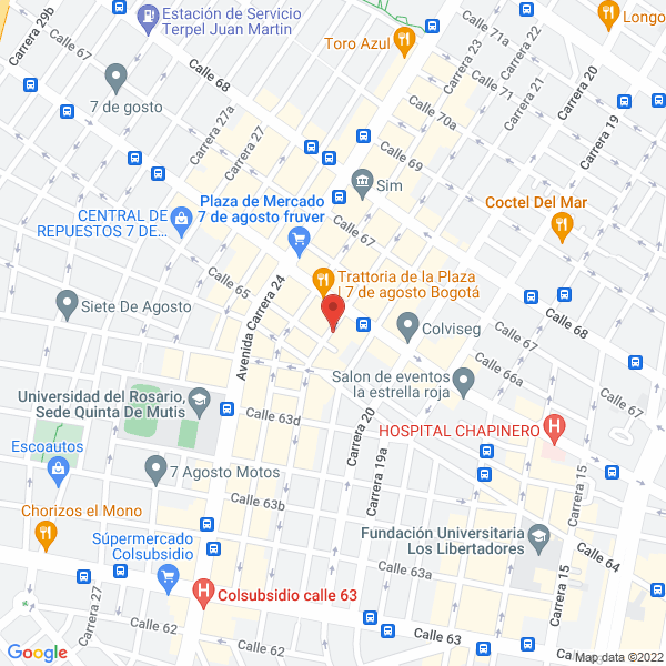 Map of Genio Impresores Ltda.