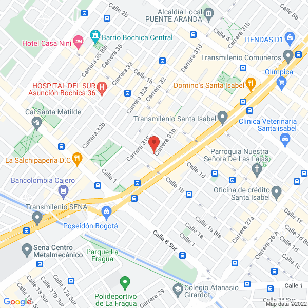 Map of Genio Y Cultura