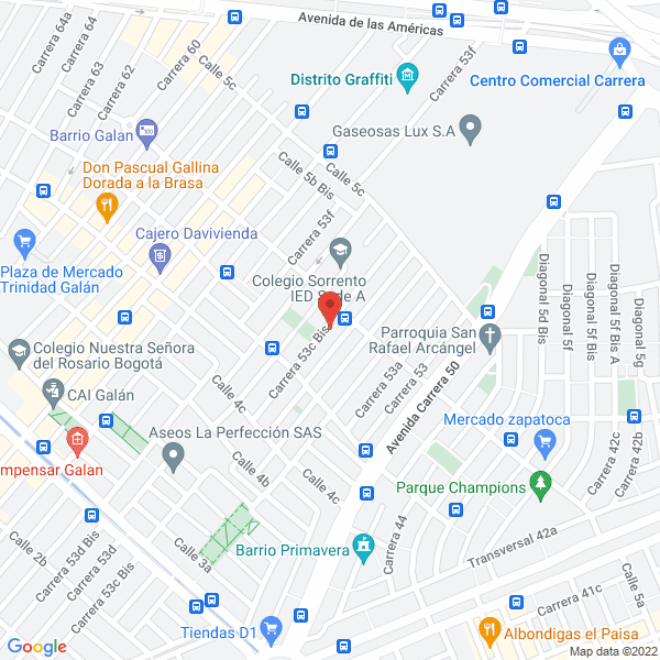 Map of Geo Soft Y Cía Ltda.