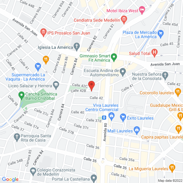 Map of Geodic S.A.S.