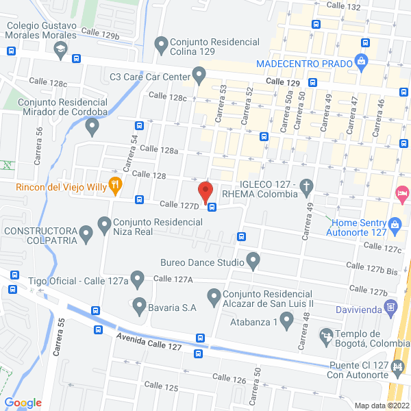 Map of Geopruebas Ltda.