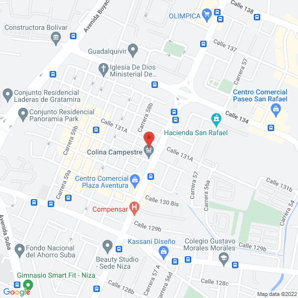 Map of Gerizim Spa