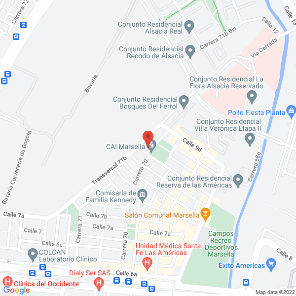 Map of Gerlipack Ltda