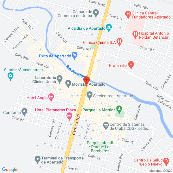 Map of Giros & Servicios