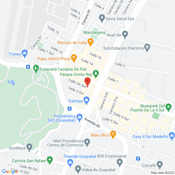 Map of Giros Villa