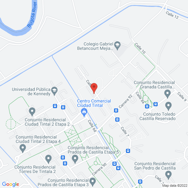 Map of Crispetas Chocolín