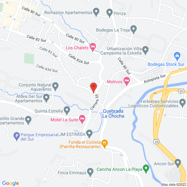Map of Grupo Sublime S.A.S.