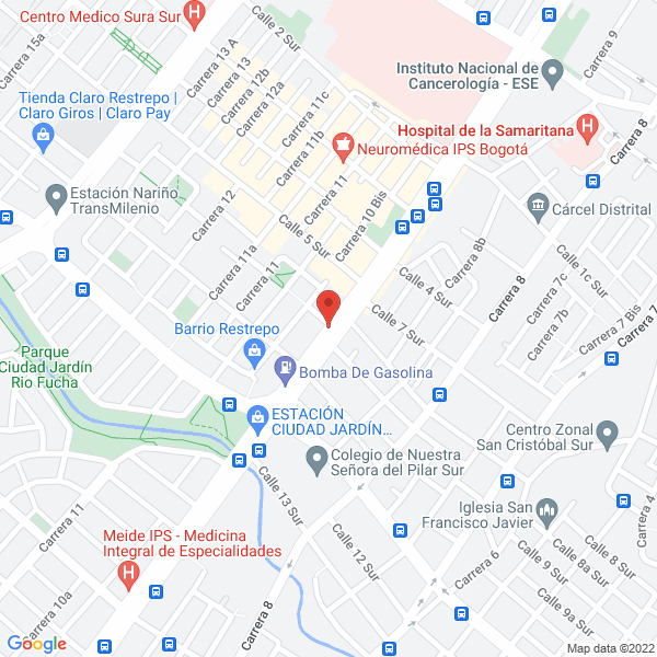 Map of Gusti Pollo